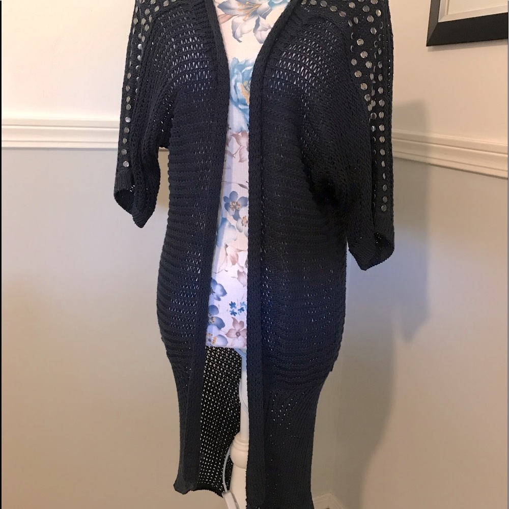 BCBG 1/2 sleeve cardigan